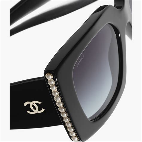 chanel sunglasses with chanel writing on top|Women's Designer CHANEL Sunglasses .